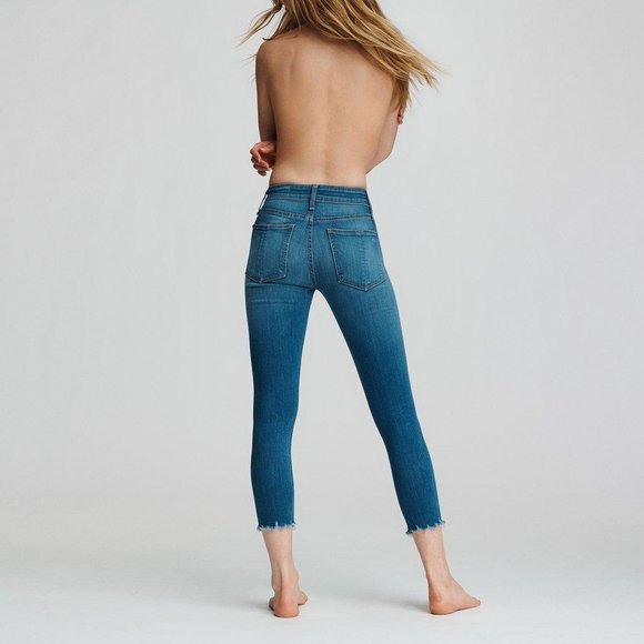 rag & bone New York Cate Mid Rise Ankle Skinny Medium Wash Denim Size 24 - Picture 6 of 16